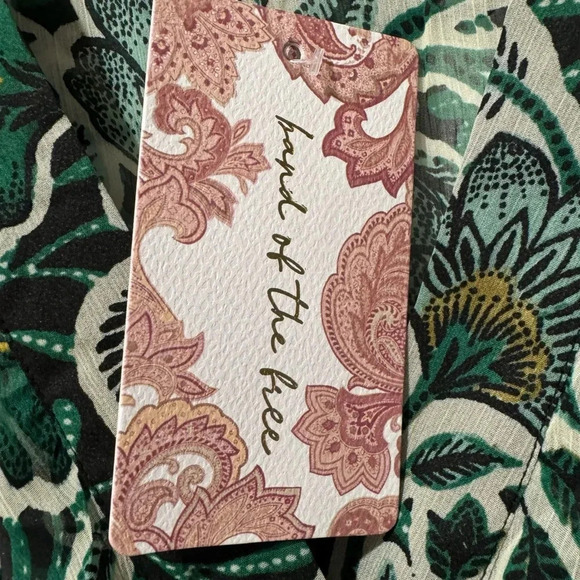 NWT BAND OF THE FREE Bonnie Emerald Long Sleeve Bodysuit Top Bell Sleeve - Picture 4 of 16